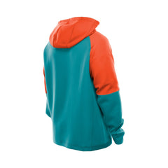 Miami Dolphins Combine Authentic Color Block Raglan Pullover Hoodie | NFL Online