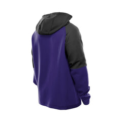 Baltimore Ravens Combine Authentic Color Block Raglan Pullover Hoodie | NFL Outlet