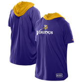 Minnesota Vikings Combine Authentic Hooded Raglan Short-Sleeve T-Shirt | NFL Outlet