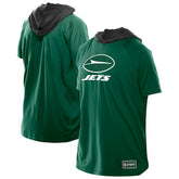 New York Jets Combine Authentic Hooded Raglan Short-Sleeve T-Shirt | NFL On sale