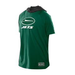 New York Jets Combine Authentic Hooded Raglan Short-Sleeve T-Shirt | NFL On sale