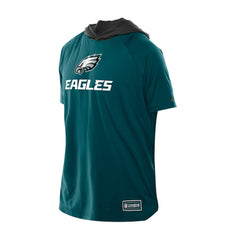 Philadelphia Eagles Combine Authentic Hooded Raglan Short-Sleeve T-Shirt | NFL Near me