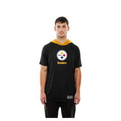 Pittsburgh Steelers Combine Authentic Hooded Raglan Short-Sleeve T-Shirt | NFL On sale