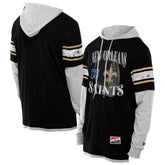 New Orleans Saints Twofer Layered Long Sleeve Hoodie T-Shirt | NFL US