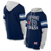 Tennessee Titans Twofer Layered Long Sleeve Hoodie T-Shirt | NFL On sale