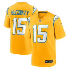 Los Angeles Chargers Ladd McConkey Alternate Charger Power Game Player Jersey | NFL Hot