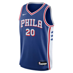Royal Jared McCain Philadelphia 76ers Youth Swingman Jersey | NBA