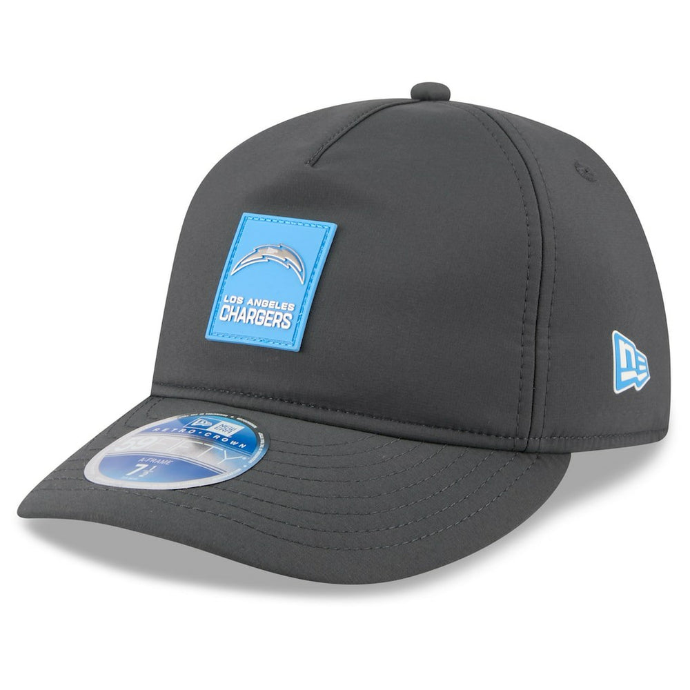 Los Angeles Chargers 2025 Sideline Cold Weather Retro Crown 59FIFTY Fitted Hat | NFL On sale