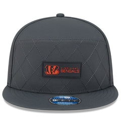 Cincinnati Bengals 2025 Sideline Cold Weather Split Panel 9FIFTY Snapback Hat | NFL Online