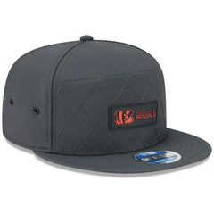 Cincinnati Bengals 2025 Sideline Cold Weather Split Panel 9FIFTY Snapback Hat | NFL Online
