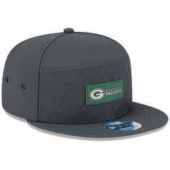 Green Bay Packers 2025 Sideline Cold Weather Split Panel 9FIFTY Snapback Hat | NFL New
