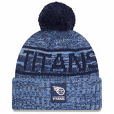 Tennessee Titans 2025 Sideline Cold Weather Cuffed Knit Hat with Pom | NFL On sale