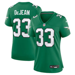 Philadelphia Eagles Cooper DeJean Women's Alternate Game Jersey | NFL Discount