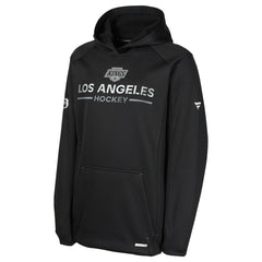 Los Angeles Kings Fanatics Youth Authentic Pro Rink Raglan Hoodie - NHL Hoodies