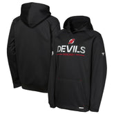 New Jersey Devils Fanatics Youth Authentic Pro Rink Raglan Hoodie - NHL Jerseys