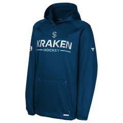 Seattle Kraken Fanatics Youth Authentic Pro Rink Raglan Hoodie - NHL Hoodies