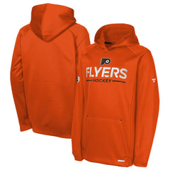 Philadelphia Flyers Fanatics Youth Authentic Pro Rink Raglan Hoodie - NHL Hoodies