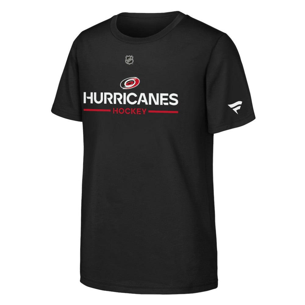 Carolina Hurricanes Fanatics Youth Authentic Pro Wordmark T-Shirt - NHL T-shirts