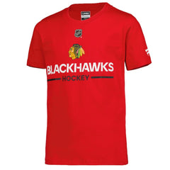 Chicago Blackhawks Fanatics Youth Authentic Pro Wordmark T-Shirt - NHL T-shirts
