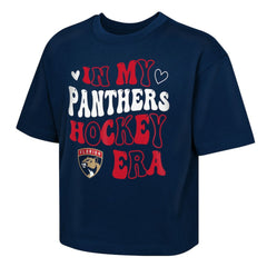 Florida Panthers Outerstuff Girls Youth In My Era Boxy T-Shirt - NHL T-shirts