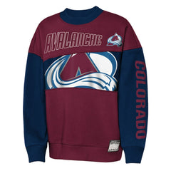 Colorado Avalanche Outerstuff Youth Impact Player Sweatshirt - NHL Sweatshirts