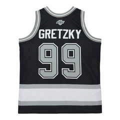 Wayne Gretzky Los Angeles Kings Mitchell & Ness Unisex Maxxed Out Fashion Basketball Jersey - NHL Jerseys