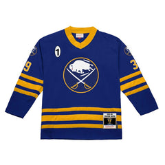 Dominik Hasek Buffalo Sabres Mitchell & Ness 1995-96 Power Play Jersey - NHL Jerseys