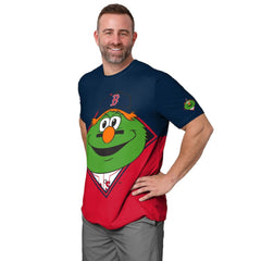 Boston Red Sox FOCO Big Logo Mascot T-Shirt - MLB T-shirts