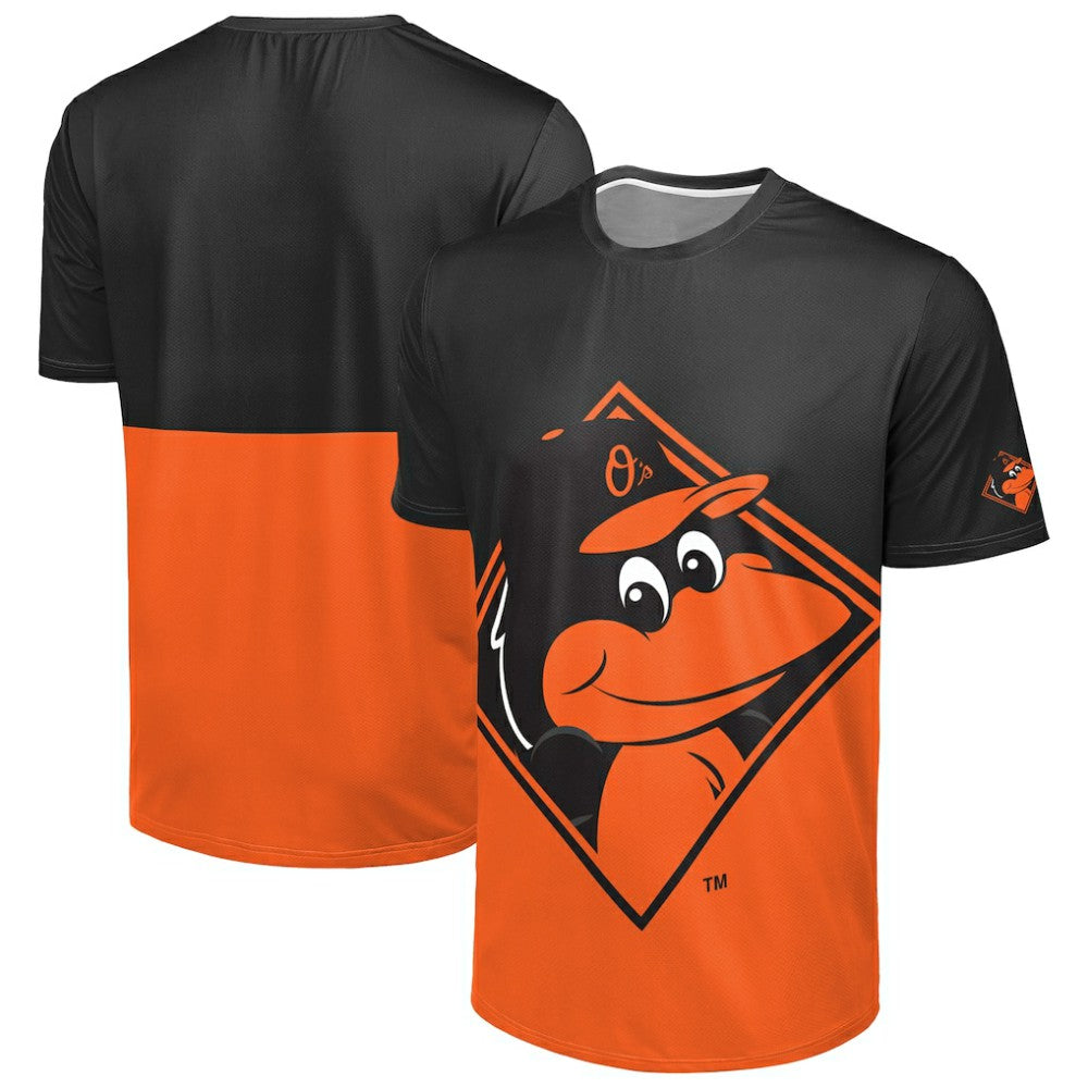 Baltimore Orioles FOCO Big Logo Mascot T-Shirt - MLB T-shirts