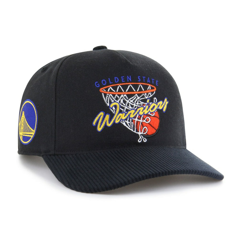 Black Golden State Warriors '47 Nothing But Net Hitch Adjustable Hat sale | NBA