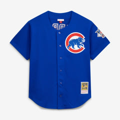 Ryne Sandberg Chicago Cubs Mitchell & Ness Cooperstown Collection 1997 Mesh Batting Practice Button-Up Jersey - MLB Jerseys