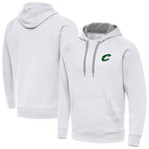 White Cleveland Cavaliers Antigua St. Patrick's Day Victory Raglan Pullover Hoodie | NBA