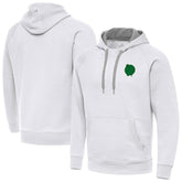 White Boston Celtics Antigua St. Patrick's Day Victory Raglan Pullover Hoodie | NBA
