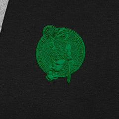 Black Boston Celtics Antigua St. Patrick's Day Victory Raglan Pullover Hoodie | NBA
