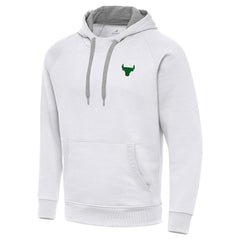 White Chicago Bulls Antigua St. Patrick's Day Victory Raglan Pullover Hoodie sale | NBA