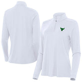 White Chicago Bulls Antigua Women's St. Patrick's Day Intent Quarter-Zip Top sale | NBA