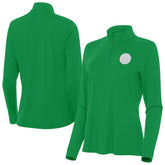 Kelly Green Denver Nuggets Antigua Women's St. Patrick's Day Intent Quarter-Zip Top sale | NBA
