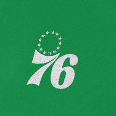Kelly Green Philadelphia 76ers Antigua Women's St. Patrick's Day Intent Quarter-Zip Top | NBA