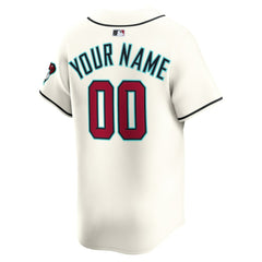 Arizona Diamondbacks Nike Home Limited Custom Jersey - MLB Jerseys