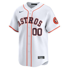 Houston Astros Nike Home Limited Custom Jersey - MLB Jerseys