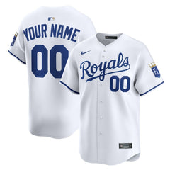 Kansas City Royals Nike Home Limited Custom Jersey - MLB Jerseys