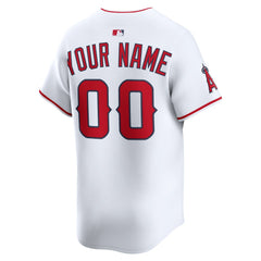 Los Angeles Angels Nike Home Limited Custom Jersey - MLB Jerseys