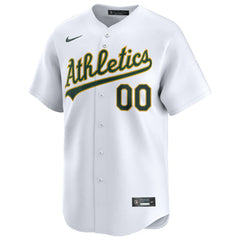 Athletics Nike Home Limited Custom Jersey - MLB Jerseys
