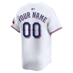 Texas Rangers Nike Home Limited Custom Jersey - MLB Jerseys