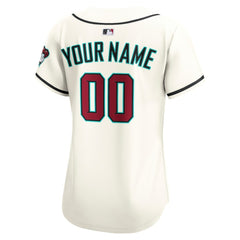 Arizona Diamondbacks Nike Women's Home Limited Custom Jersey - MLB Jerseys
