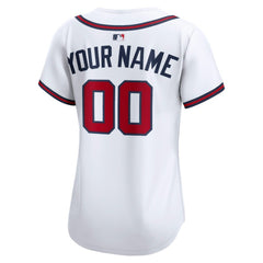 Atlanta Braves Nike Women's Home Limited Custom Jersey - MLB Jerseys