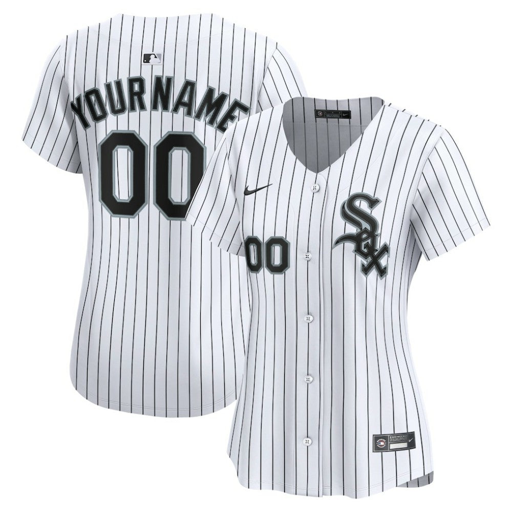 Chicago White Sox Nike Women's Home Limited Custom Jersey - MLB Jerseys