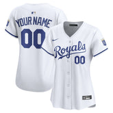 Kansas City Royals Nike Women's Home Limited Custom Jersey - MLB Jerseys