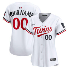 Minnesota Twins Nike Women's Home Limited Custom Jersey - MLB Jerseys