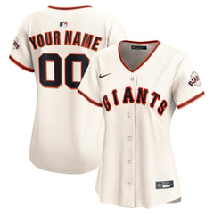 San Francisco Giants Nike Women's Home Limited Custom Jersey - MLB Jerseys